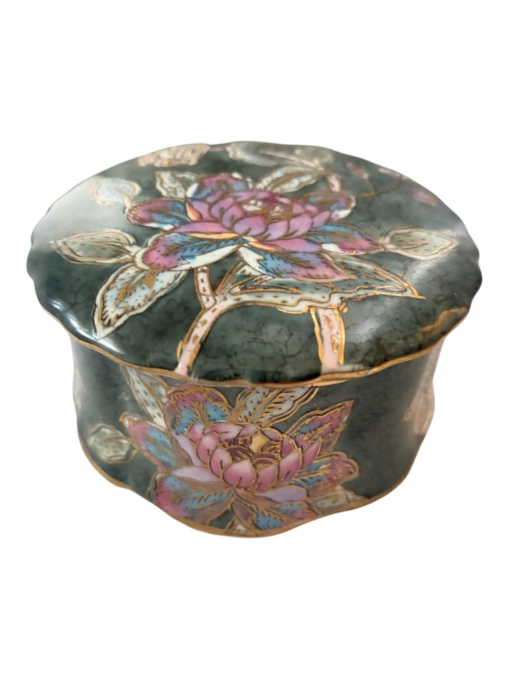 Toyo Vintage Decorative Trinket Dish- just Stunning!